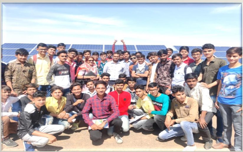 Industrial Visit to Charanka Solar Power Plant