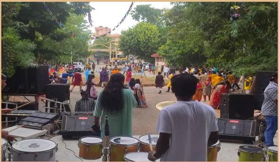 Navratri Celebration on Campus