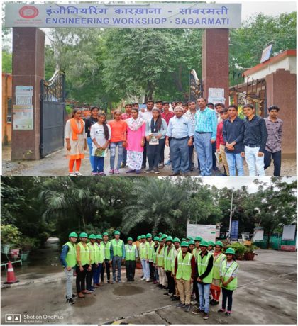 Sabarmati Rail Engineering Workshop Visit