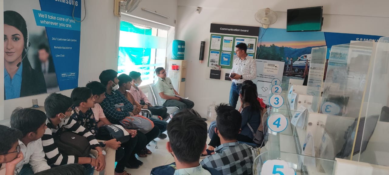 Industrial Visit - Samsung Customer Care