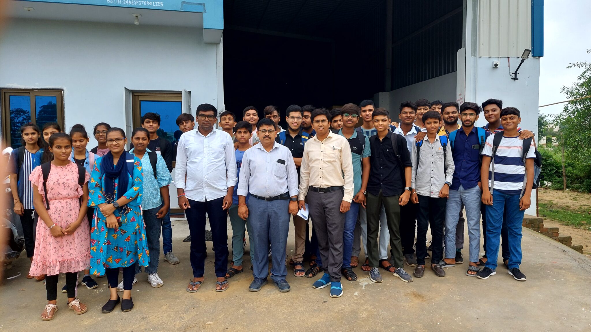 Industrial Visit: Bajrang Paper Products