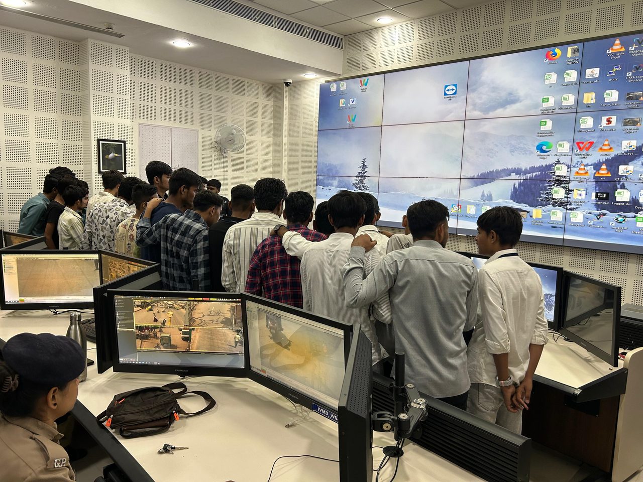 Industrial Visit: NETRAM (Command and Control Centre), Palanpur